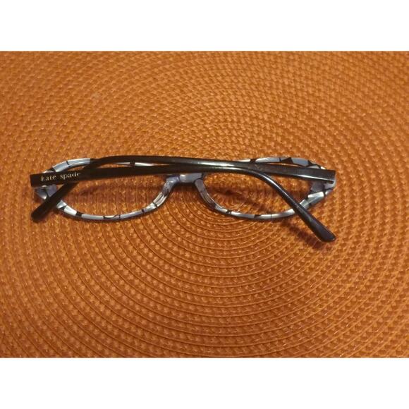 Kate Spade New York CARA Eyeglasses Frames 51[]16-135MM Italy Black / Pearl - Picture 11 of 11